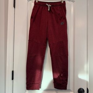 Russell Athletic Kids Burgundy Dri Power Joggers Size 14/16